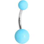 Got The Blues Belly Ring Set of 4