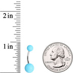 Got The Blues Belly Ring Set of 4