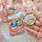 Laundry Pod Sprout ~ Glitter Enamel Pin