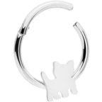 16G 3/8 Kitty Cat Hinged Segment Ring