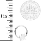 16G 3/8 Kitty Cat Hinged Segment Ring