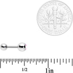 16G 1/4 Pink Blue Transgender Pride Flag Cartilage Tragus Earring
