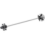 14G Renaissance Flair Industrial Barbell 38mm