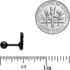16G 1/4 Snoozing Llama Cartilage Tragus Earring