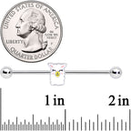 14G Sweet Llama Industrial Barbell 38mm