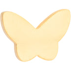 Multicolor Butterfly Barbell Tongue Ring Set of 4