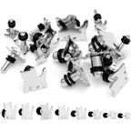 Steel Cat Lover Kitty Cat Single Flare Plug Set 14G to 0G
