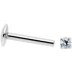 16G 5/16 2mm CZ G23 Titanium Internally Threaded Labret