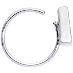 20G 5/16 Rainbow Pride Triangle Nose Hoop