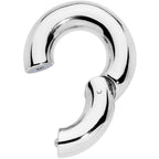 0G 9/16 Stainless Steel Hinged Segment Ring