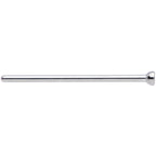 18G 3/4 Clear CZ Gem Grade 23 Titanium Fishtail Nose Ring 2mm