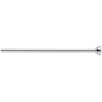 20G 3/4 Clear CZ Gem Grade 23 Titanium Fishtail Nose Ring 2mm