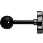 16G 1/4 Black Mouse Cartilage Tragus Earring