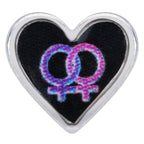 16G 1/4 Lesbian Love Heart Cartilage Tragus Earring