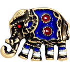 16G 1/4 Gold Tone Rococo Elephant Cartilage Tragus Earring