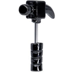 16G 1/4 Black Claw Hammer Cartilage Tragus