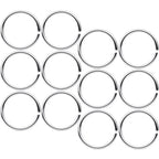 20G 5/16 Seamless Circular Ring Set of 12