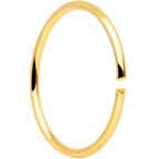 22G 5/16 Gold Tone Anodized Seamless Circular Ring Set of 12
