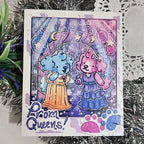 Prom Queens Sky and Pearl ~ Shimmer Print