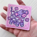 Patchwork Cow ~ Sticker