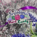 "Forbidden Hard Candy" Dice ~ Sticker