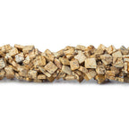 6mm Picture Jasper Corner Drilled Square Beads, 14 inch
