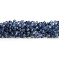 6x4mm-7x4mm Iolite Beads Plain Top Drilled Teardrop 14 inch 110 pieces