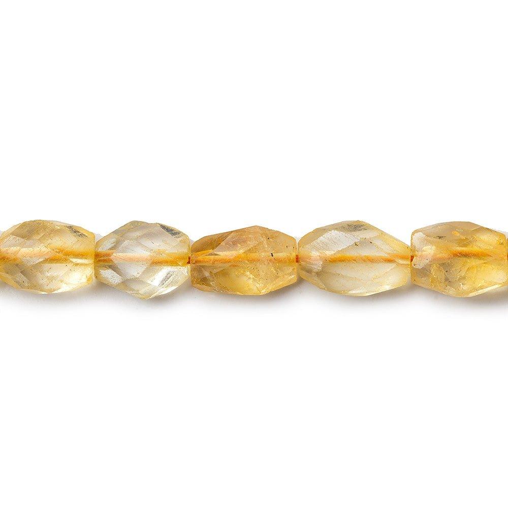 6x9mm Citrine Faceted Oval Beads, 14 inch