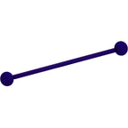 14G Natty Navy Blue Matte Industrial Barbell 38mm