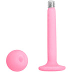 16G 5/16 Light Pink Acrylic Matte Labret Monroe Tragus