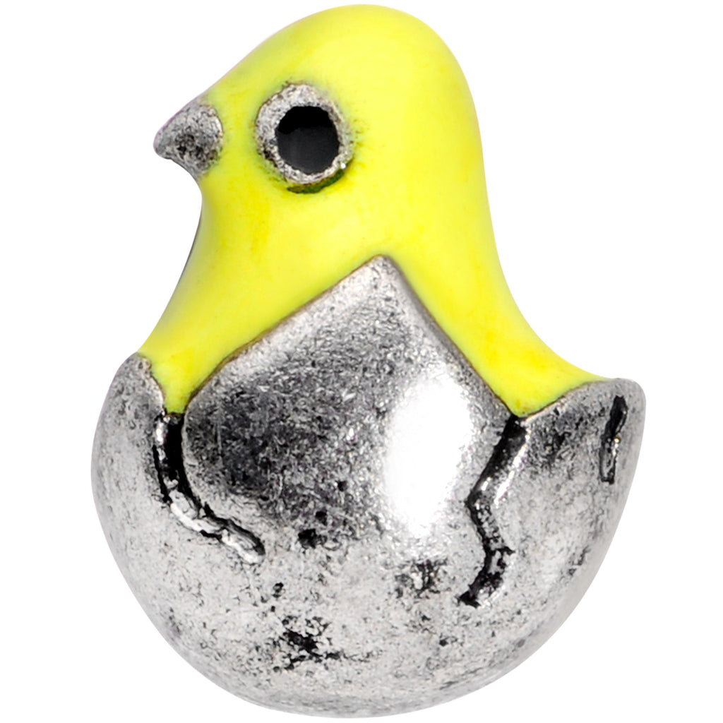 16G 5/16 Gold Tone Hatching Easter Chick Labret Monroe Tragus