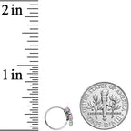 20G 5/16 Flower Patch Nose Hoop