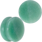 Natural Green Aventurine Stone Saddle Plug Set