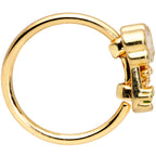 20G 5/16 Gold Tone Beer Mug St Patricks Day Nose Hoop