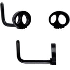 16G 20G Black Halloween Cartilage Labret Nose Ring Set of 3
