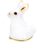 20G 1/4 White Rabbit Easter Bunny Nose Bone