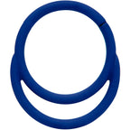 18G 3/8 Blue Matte Double Circle Cartilage Hinged Segment Ring