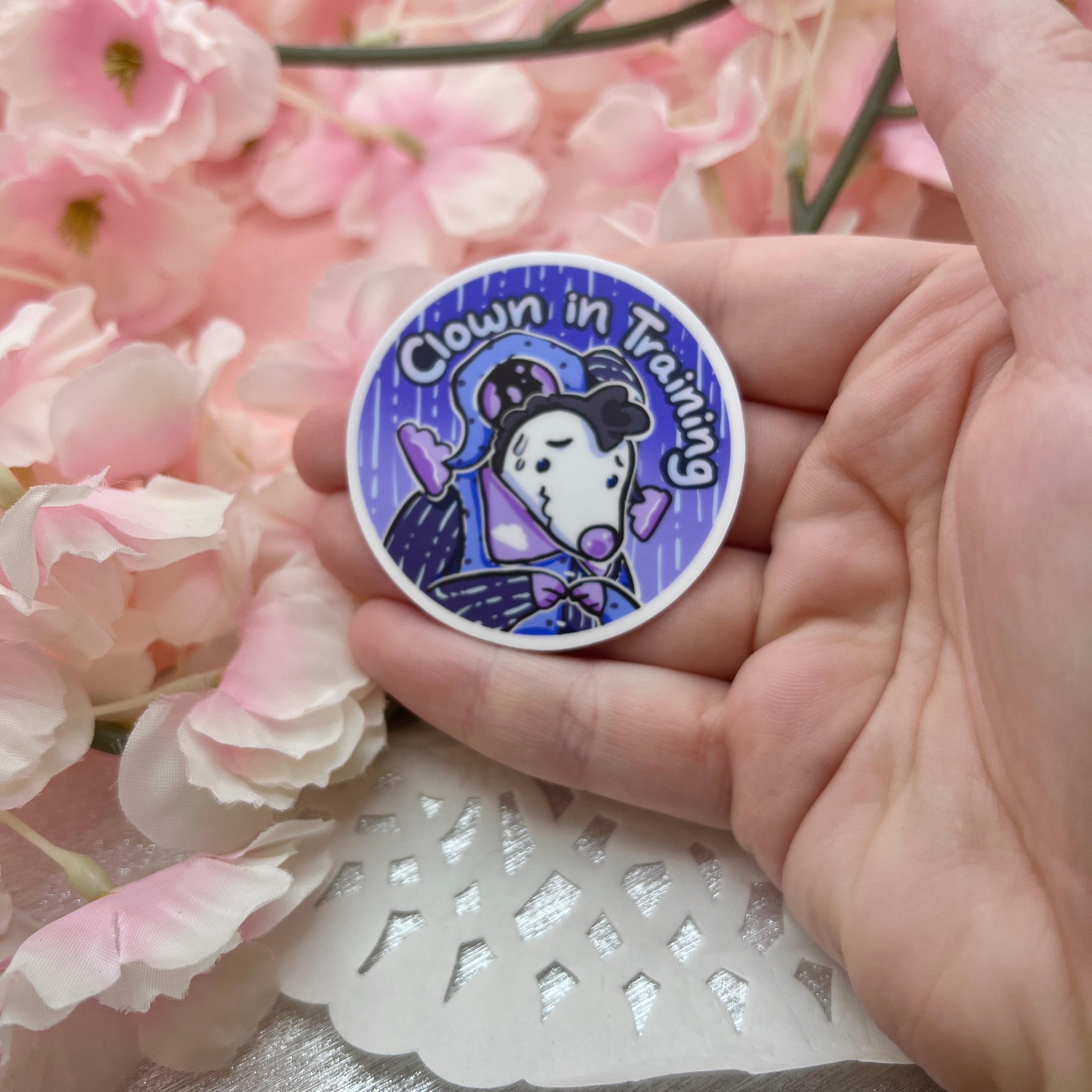 Clown in Training ~ Sticker