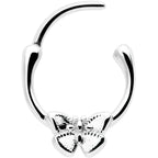 16G 5/16 Simple Textured Butterfly Cartilage Clicker