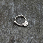 16G 5/16 Simple Textured Butterfly Cartilage Clicker