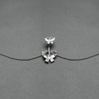 Clear Gem Butterfly Beauties Double Mount Belly Ring Belly Chain