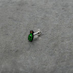 16G 5/16 Poison Green Bottle Glow in the Dark Labret Monroe Tragus
