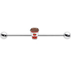 14G Sweet Pumpkin Latte Thanksgiving Industrial Barbell 38mm