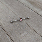 14G Sweet Pumpkin Latte Thanksgiving Industrial Barbell 38mm
