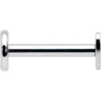 16G 1/4 Internally Threaded Simple Style Heart Labret Tragus