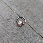 16G 3/8 Sweet Hot Cocoa Marshmallow Mug Hinged Segment Ring