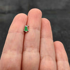 16G 1/4 Happy Christmas Tree Hat Cartilage Tragus Earring