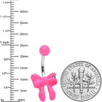 Sydney Belle Girlfriend Collection Pretty Pink Bow Belly Ring