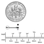 16G 1/4 Sweet Happy Leprechaun St Patricks Cartilage Tragus Earring