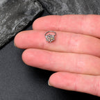 20G 5/16 Aurora CZ Gem Snowflake Style Nose Hoop